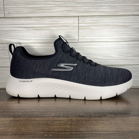 Skechers Go Walk Flex Men’s‎ Black Shoes - Men’s Size 13 - Picture 1 of 9